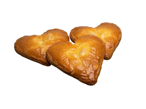 Gevulde Koek Hartvorm